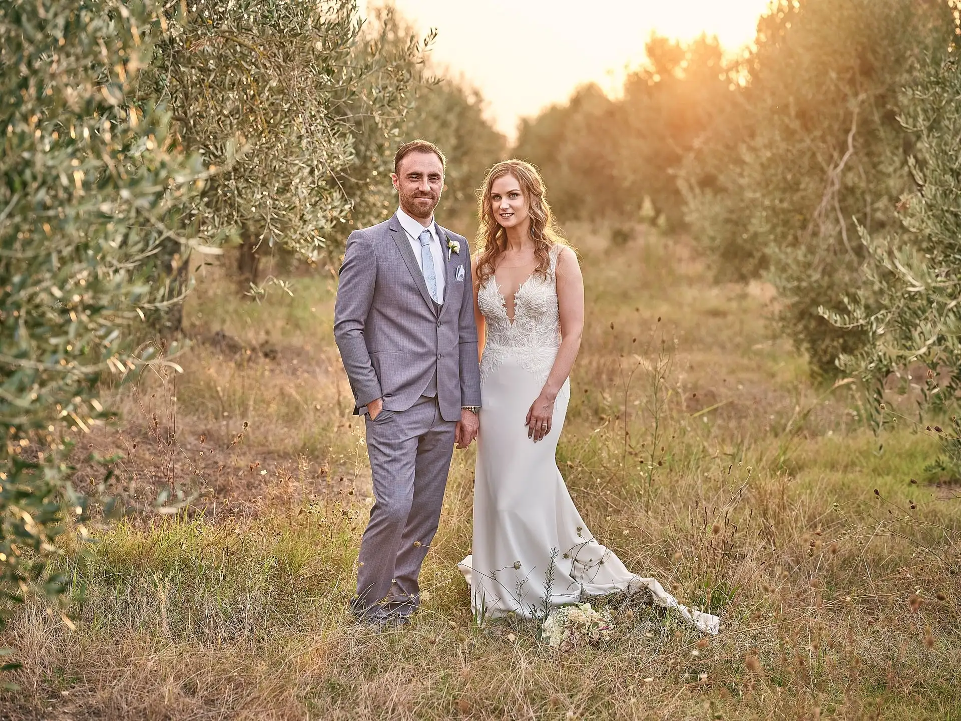 elegant catholic wedding for two