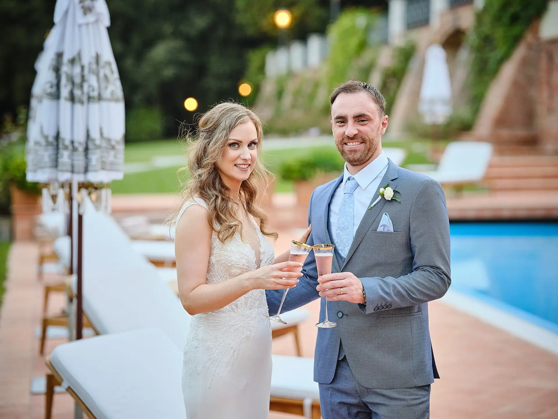 elegant catholic wedding for two