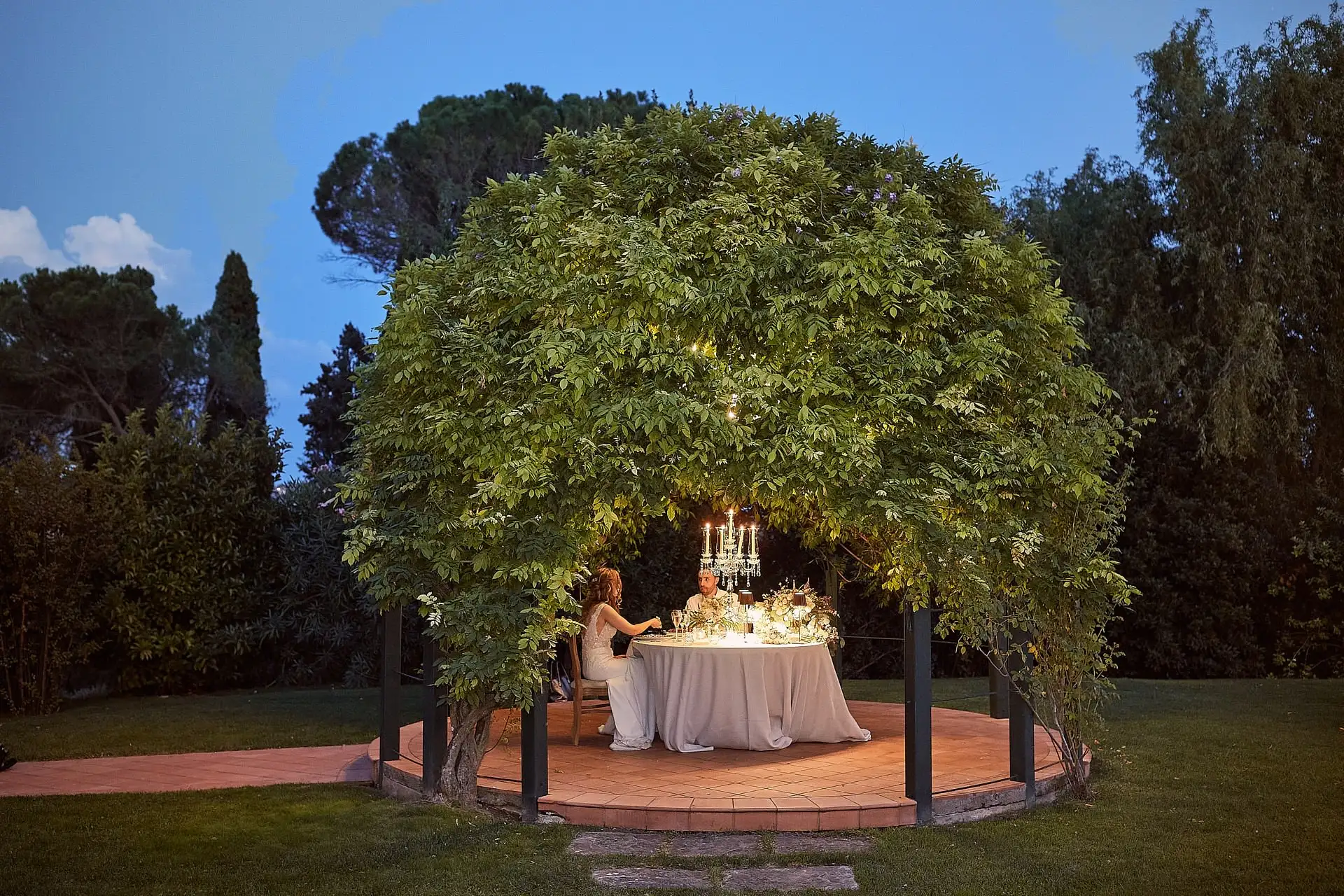elegant catholic wedding for two