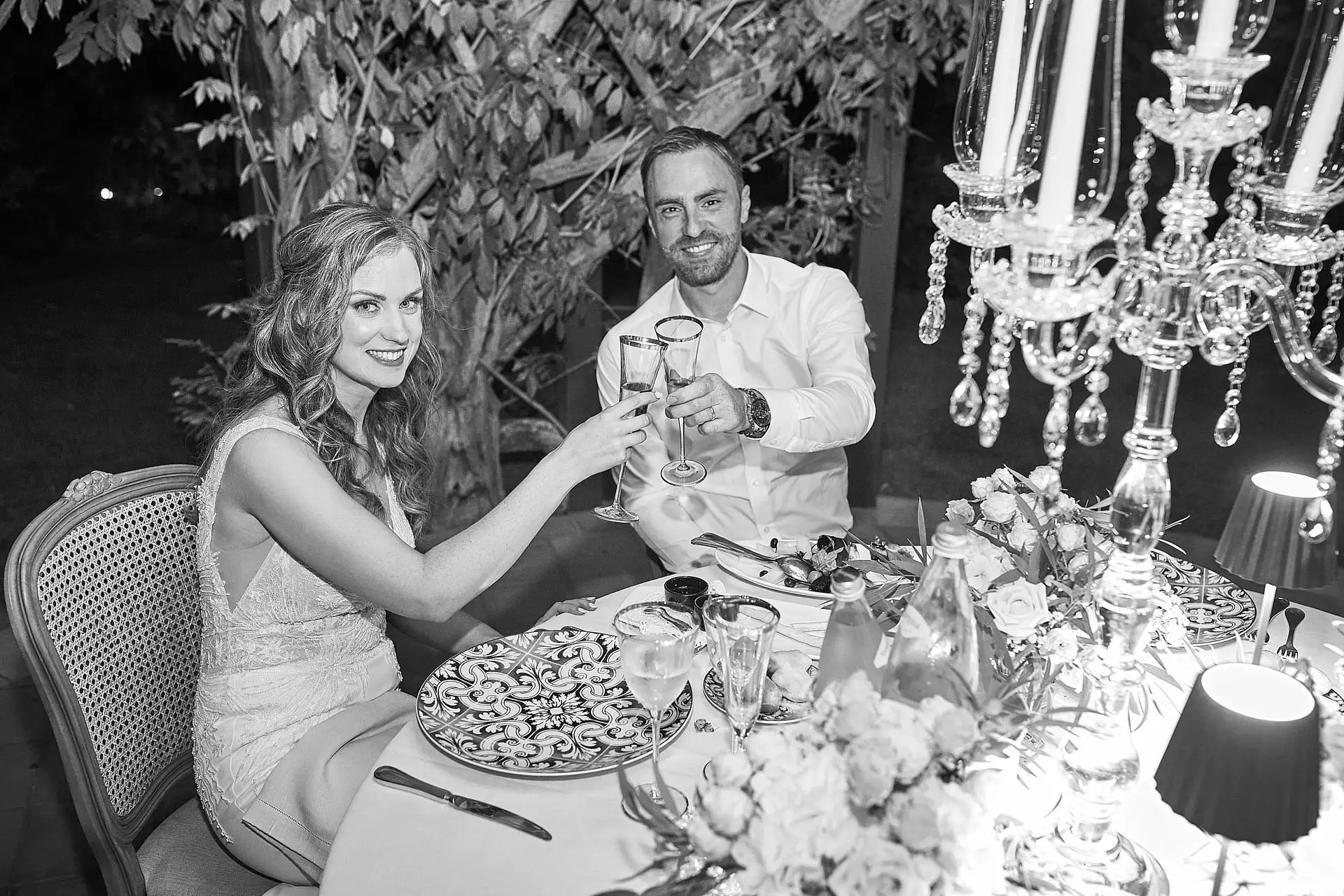 elegant catholic wedding for two