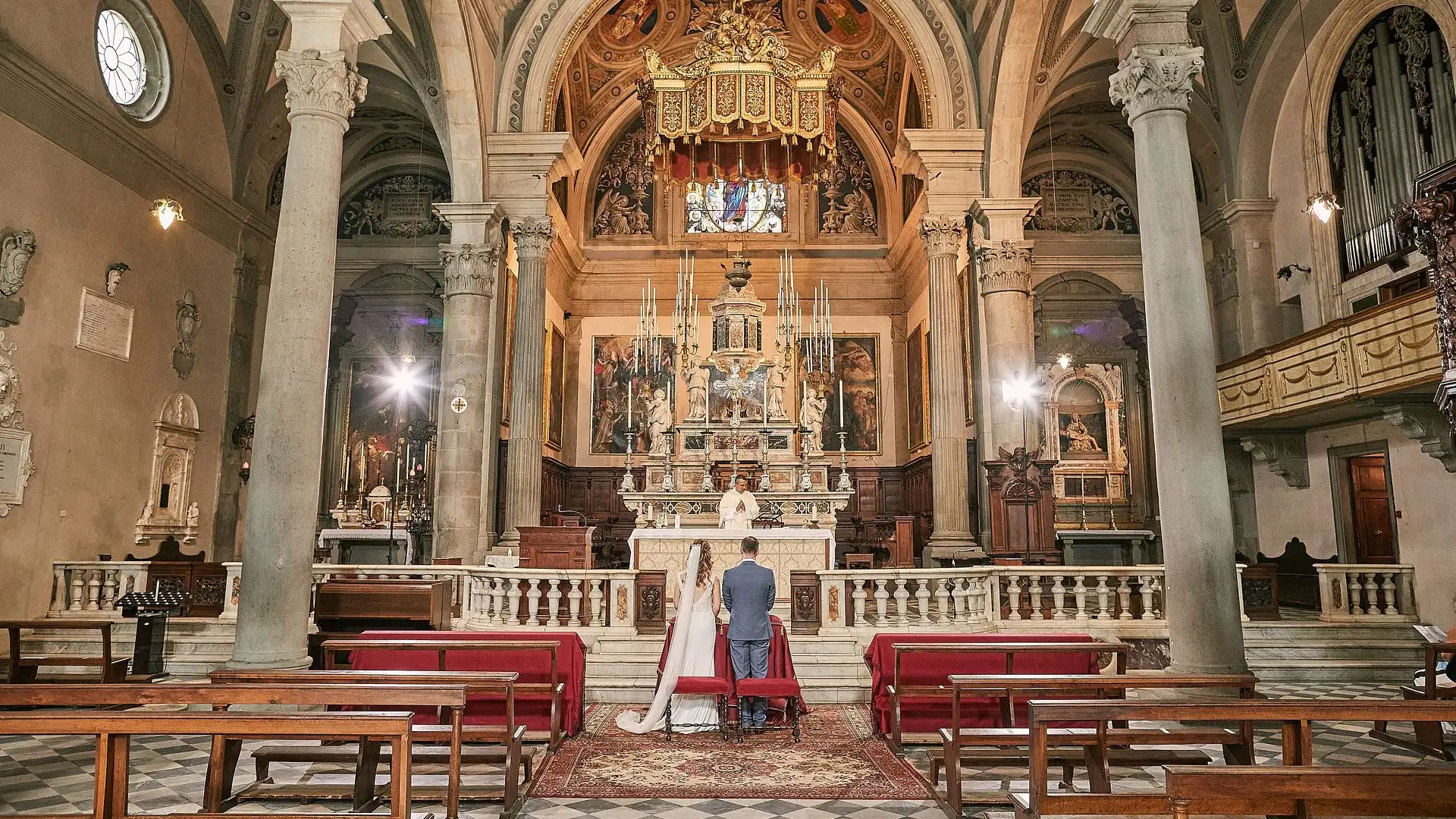 elegant catholic wedding for two px