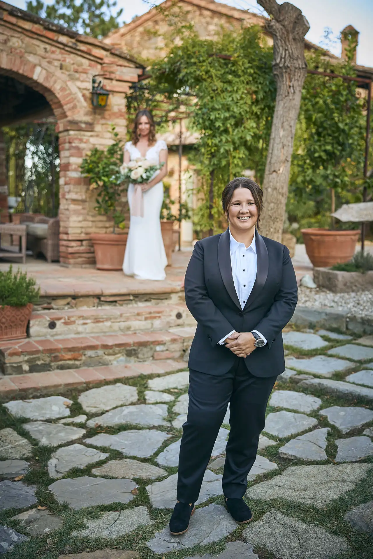 lesbian elopement wedding in italy