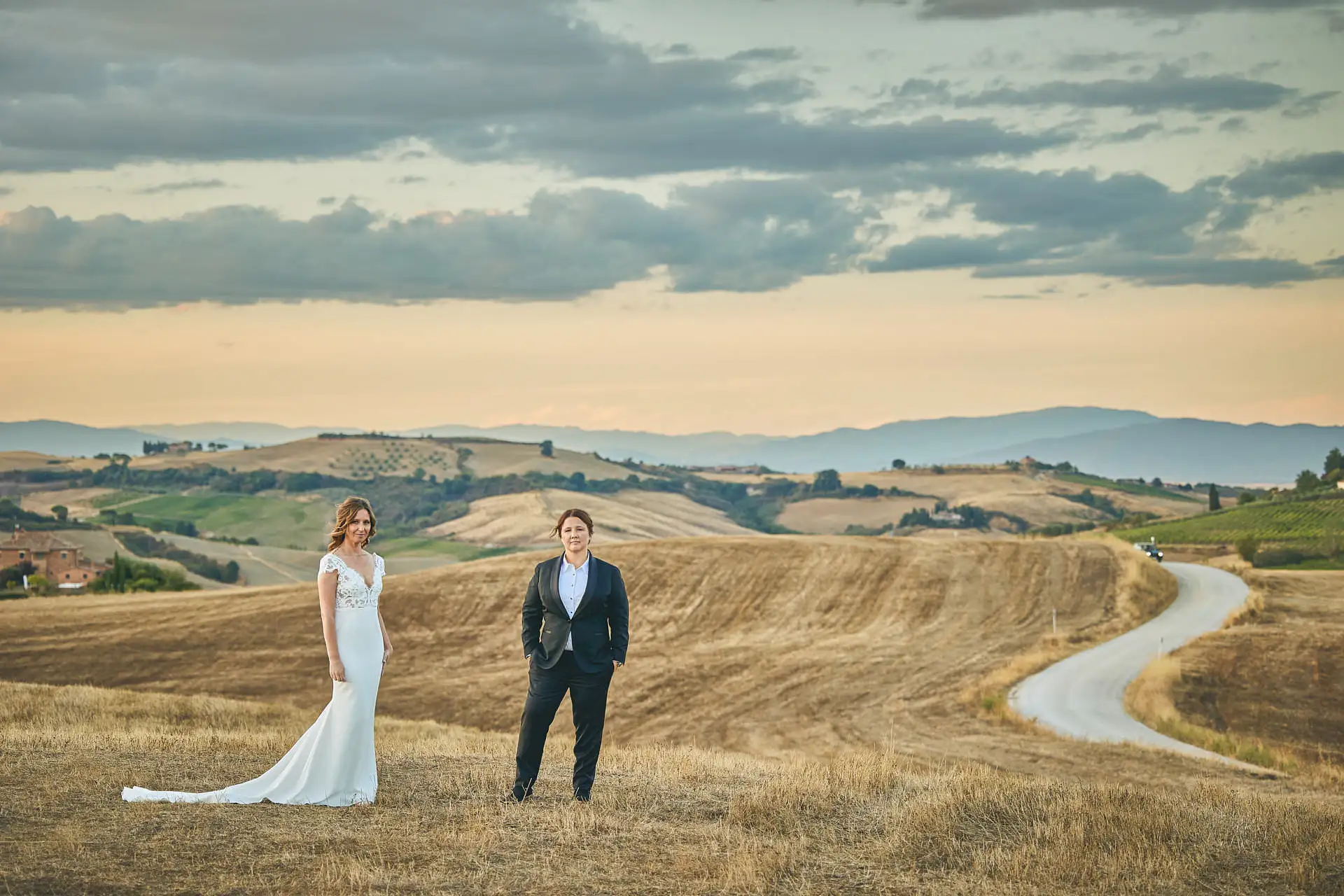 lesbian elopement wedding in italy