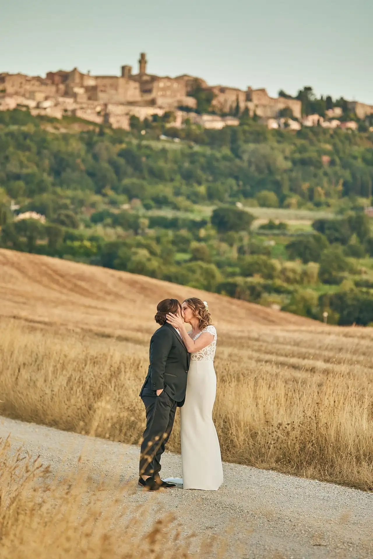 lesbian elopement wedding in italy