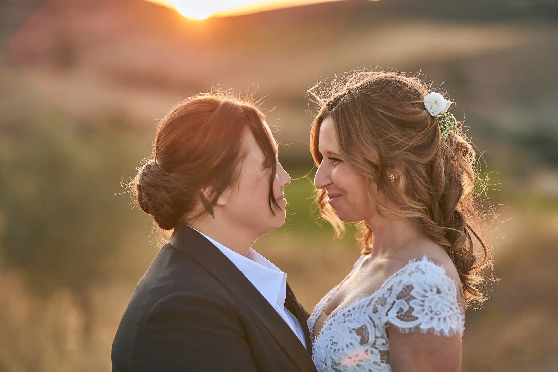 lesbian elopement wedding in italy