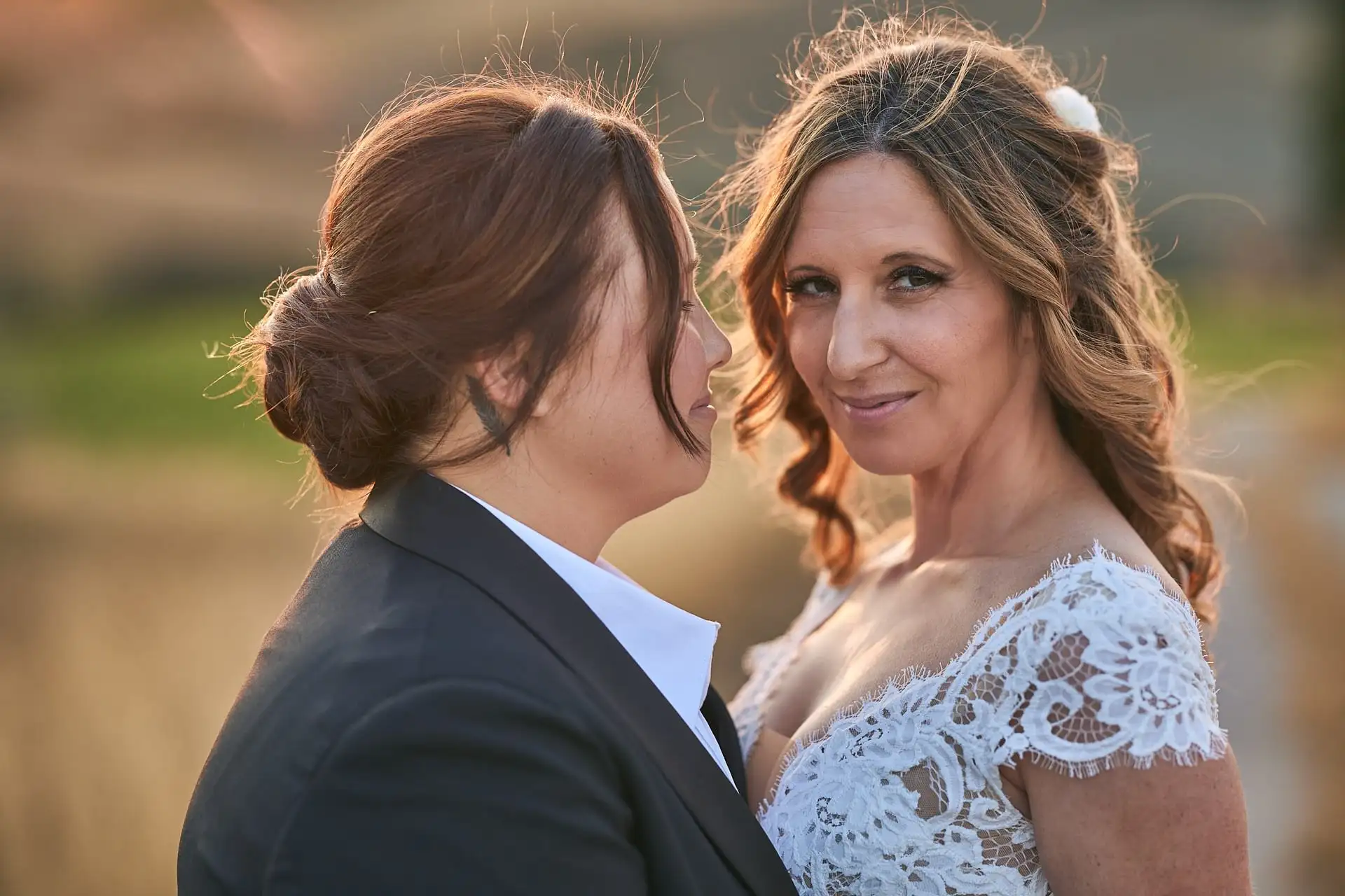 lesbian elopement wedding in italy