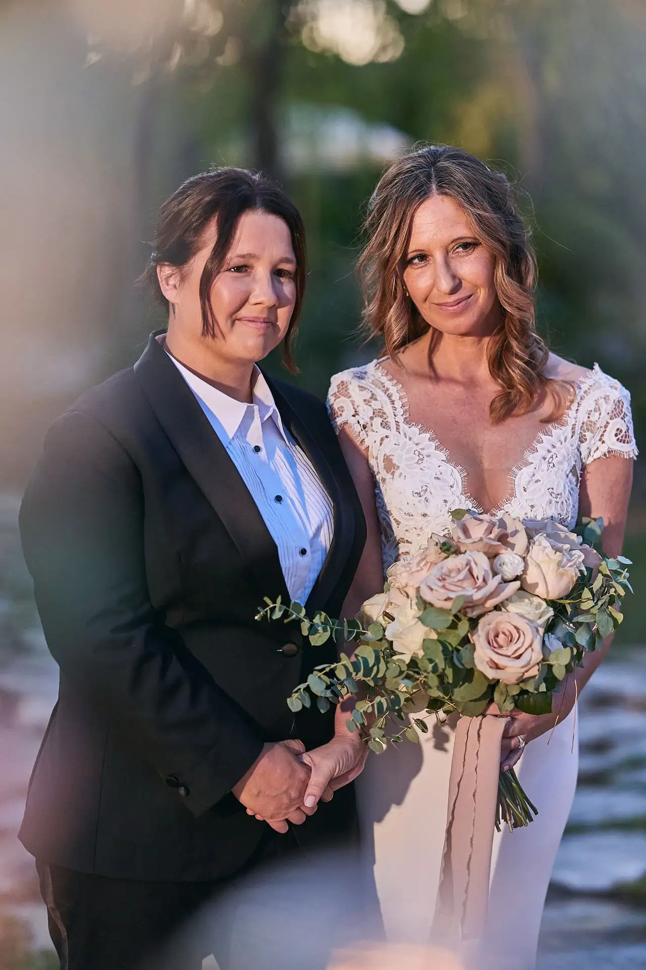 lesbian elopement wedding in italy
