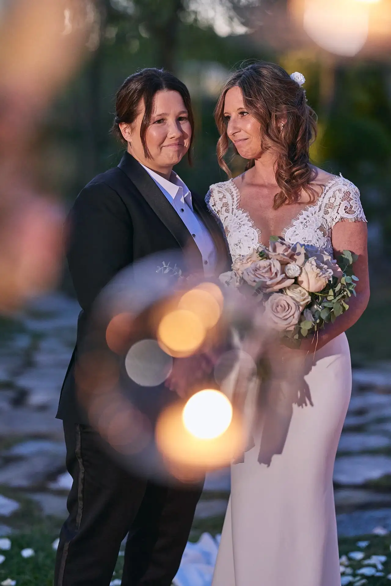 lesbian elopement wedding in italy