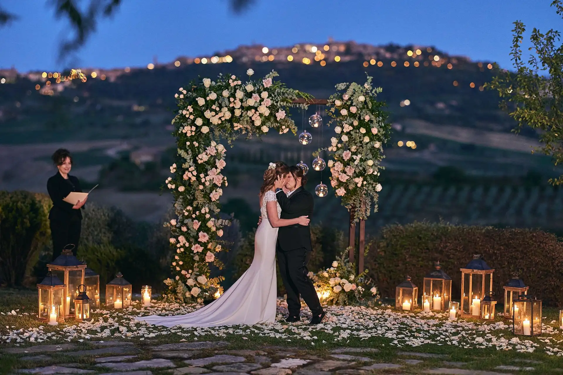 lesbian elopement wedding in italy