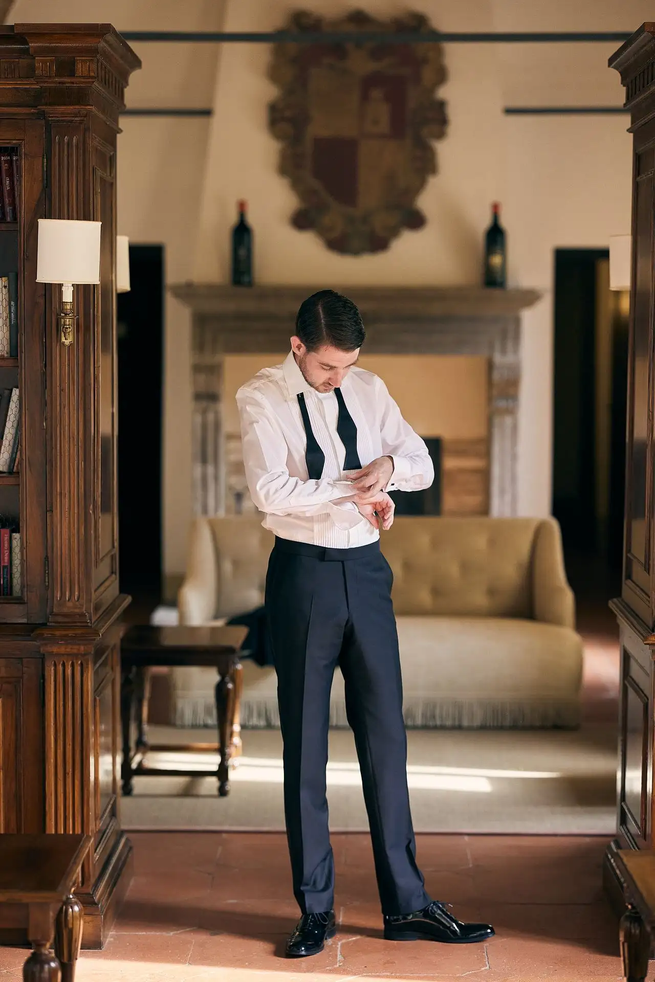 intimate vineyard elopement