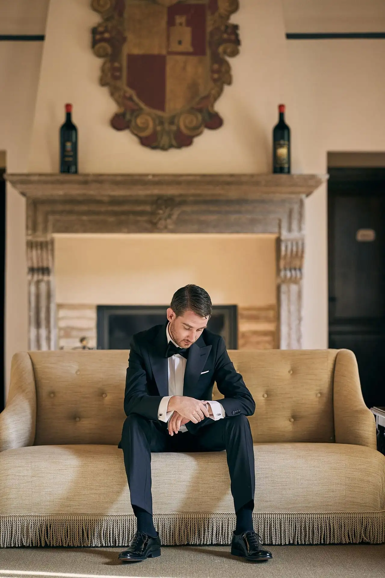 intimate vineyard elopement