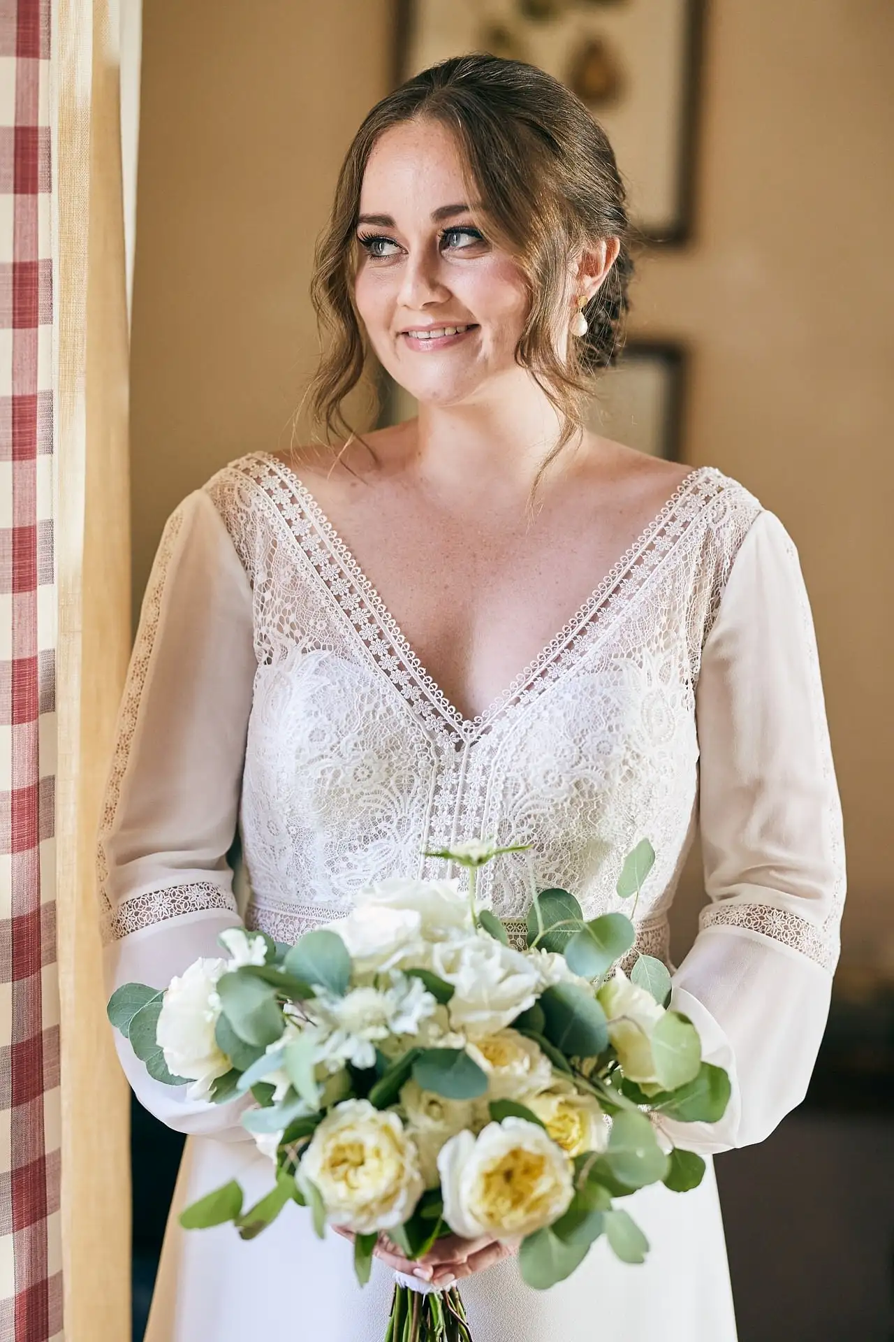 intimate vineyard elopement
