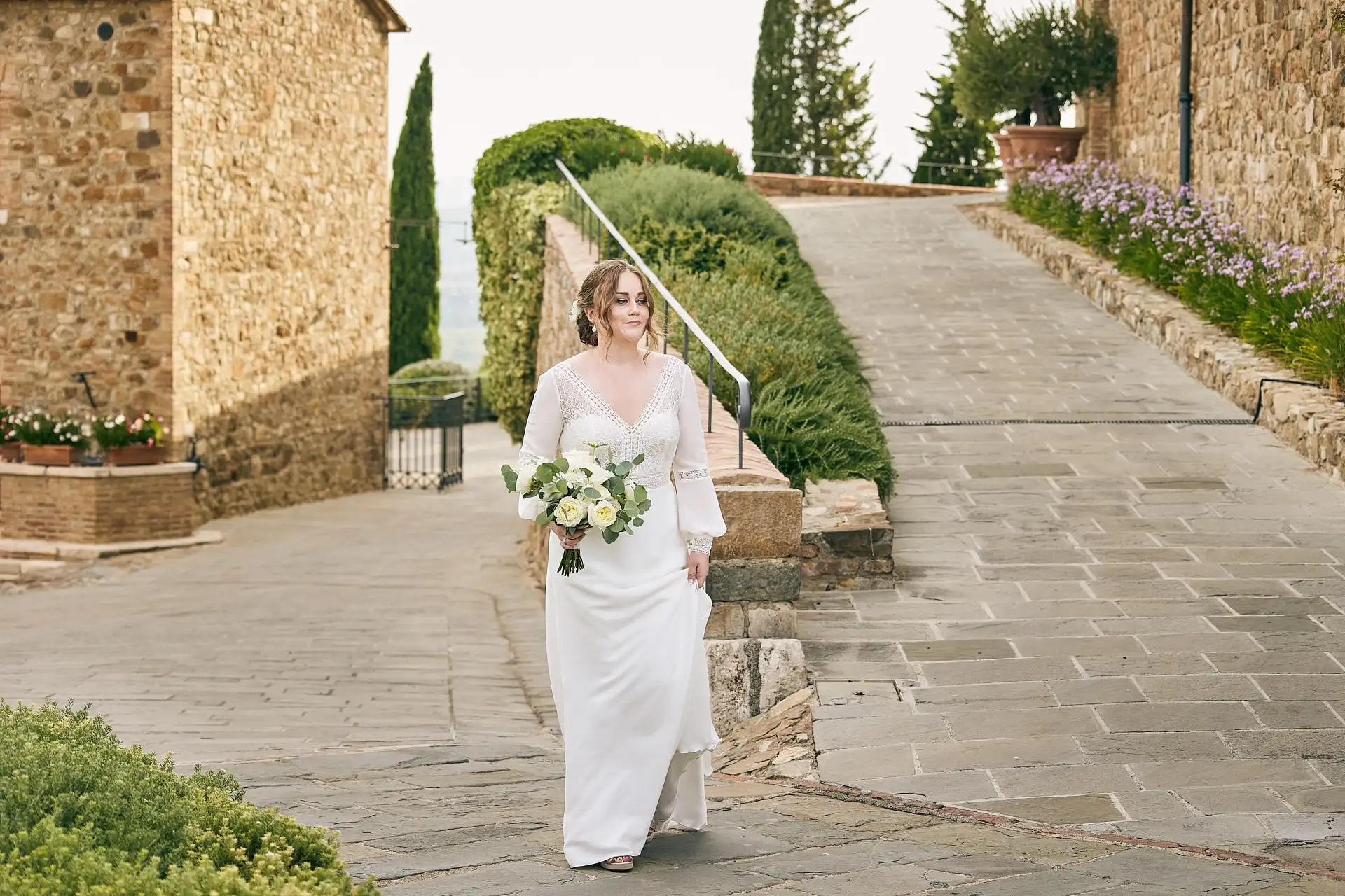 intimate vineyard elopement