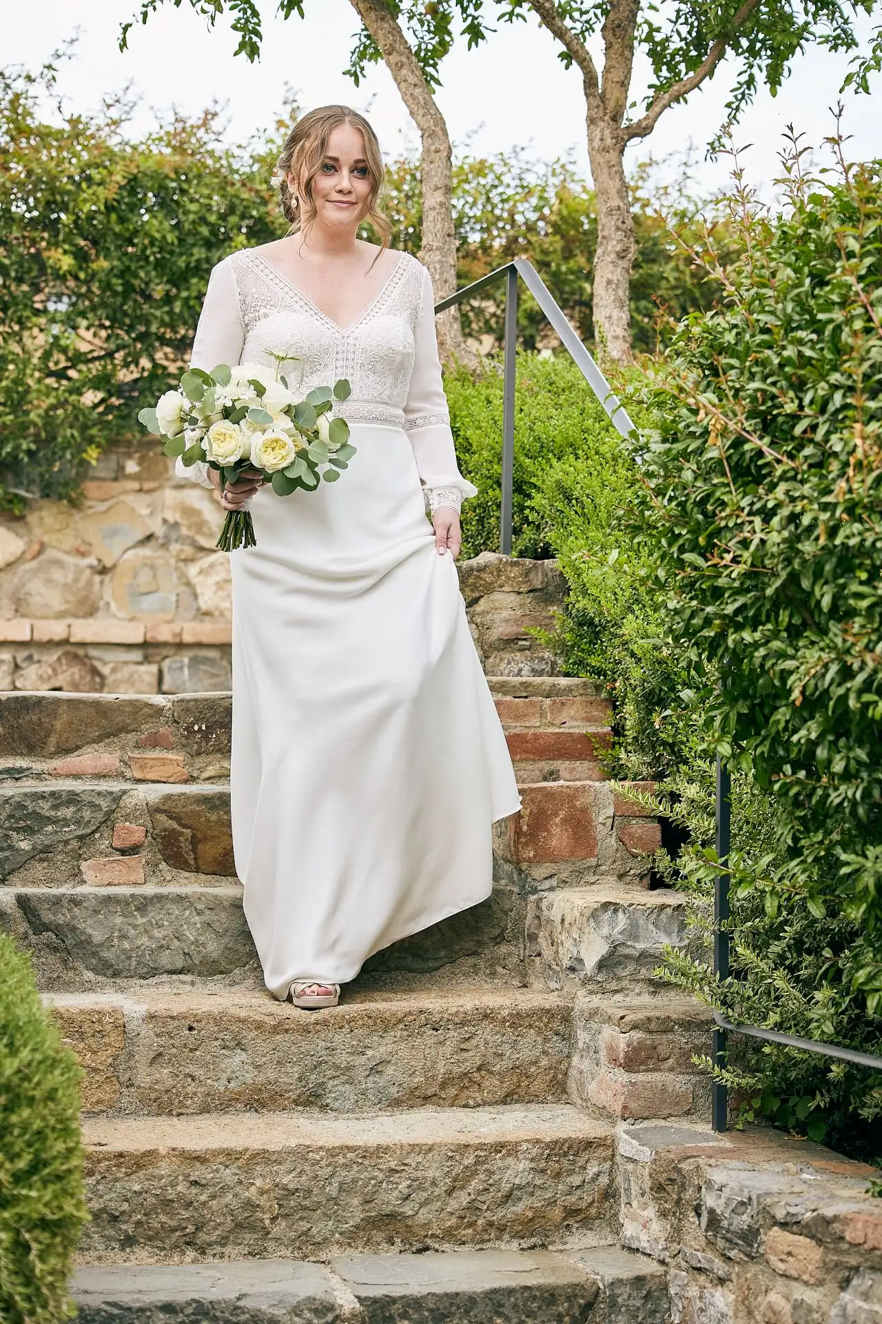 intimate vineyard elopement