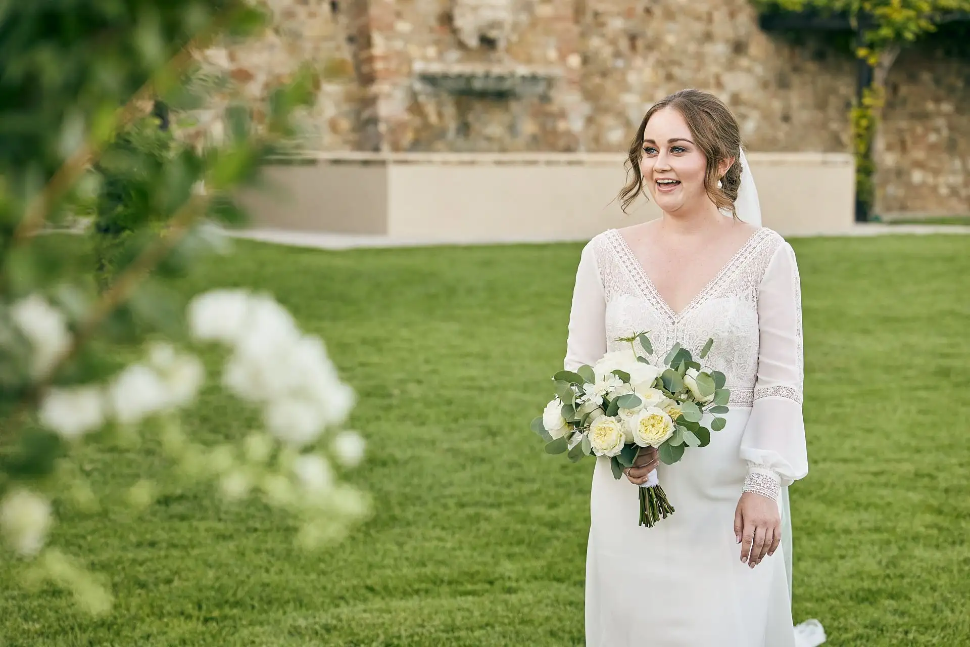 intimate vineyard elopement