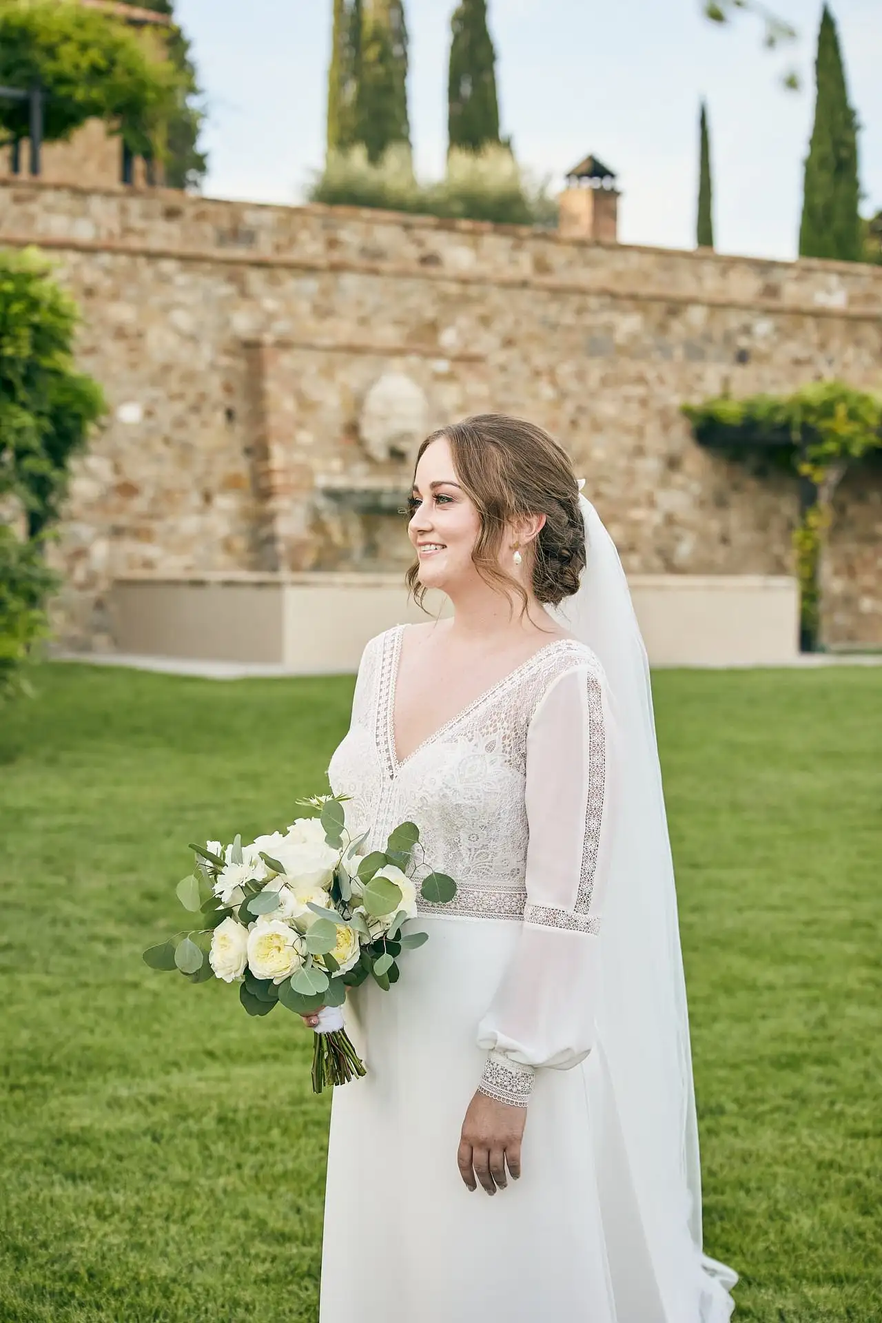 intimate vineyard elopement