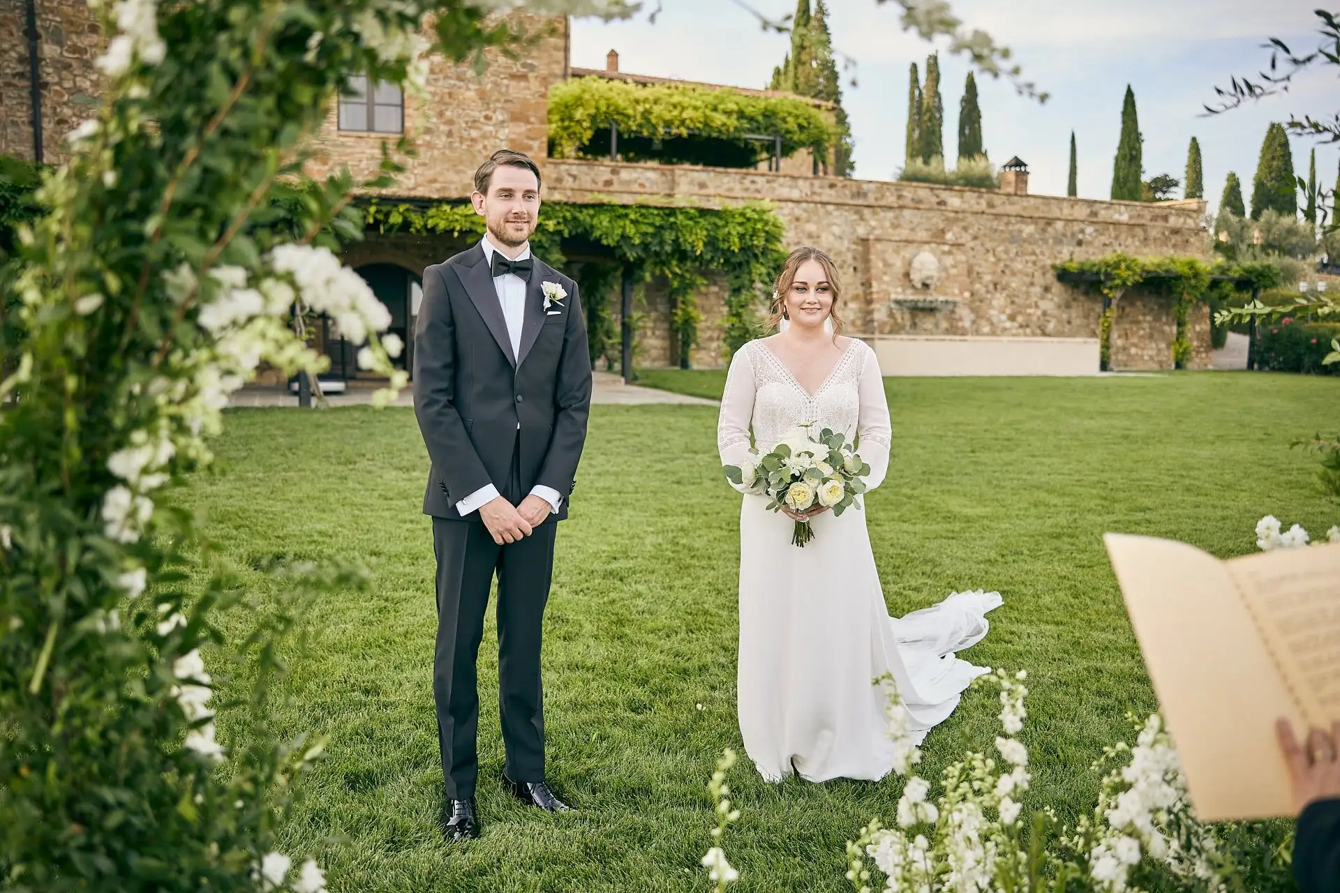 intimate vineyard elopement