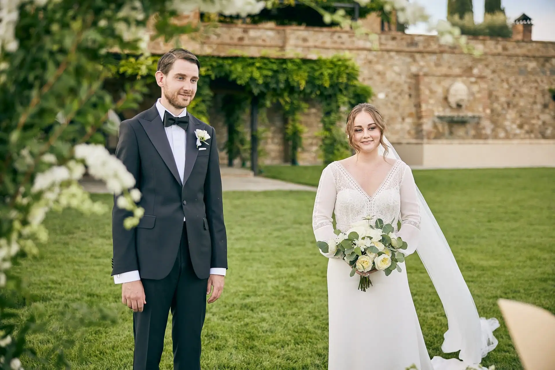 intimate vineyard elopement