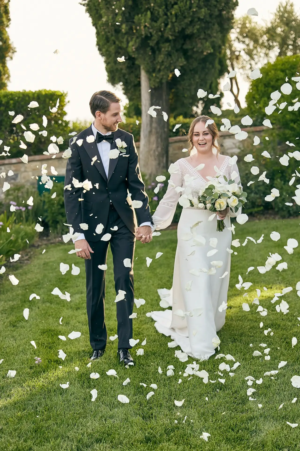 intimate vineyard elopement
