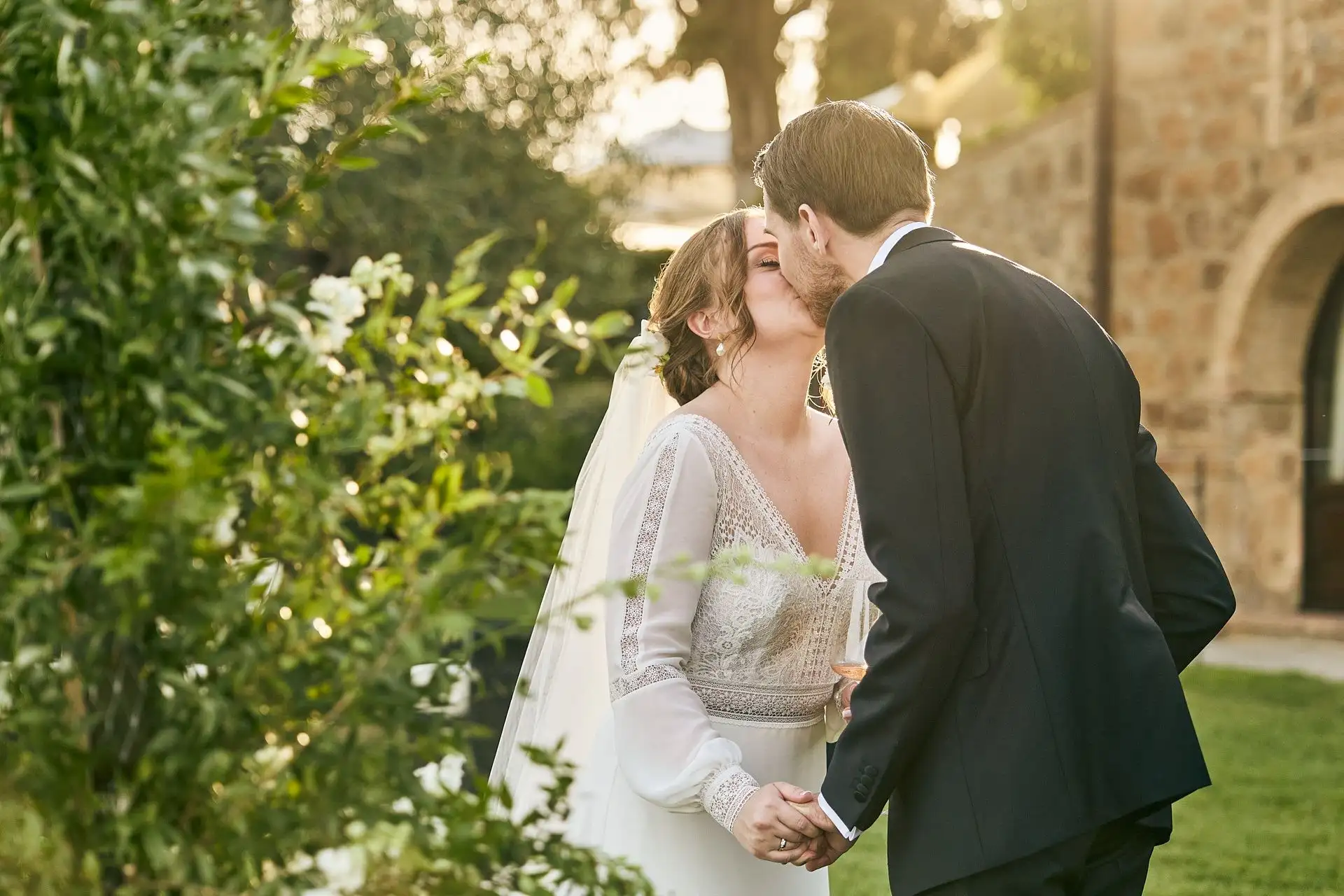 intimate vineyard elopement