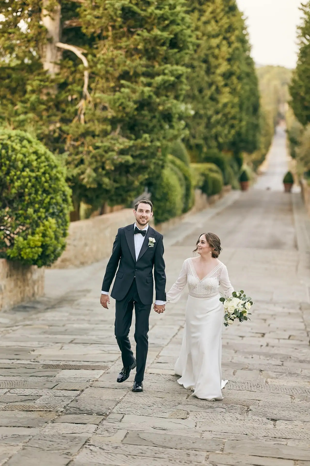 intimate vineyard elopement