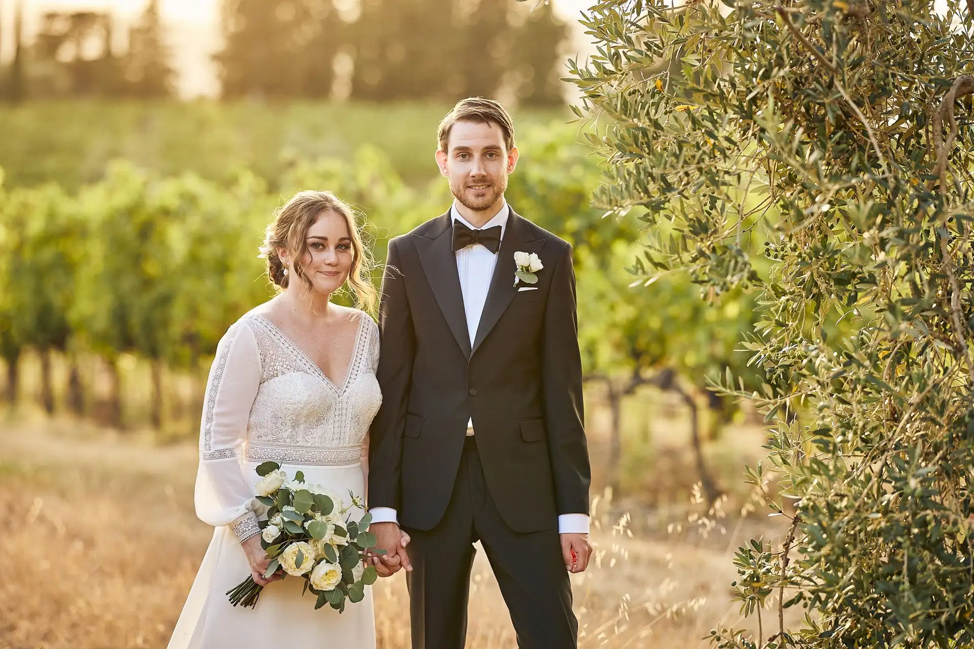 intimate vineyard elopement