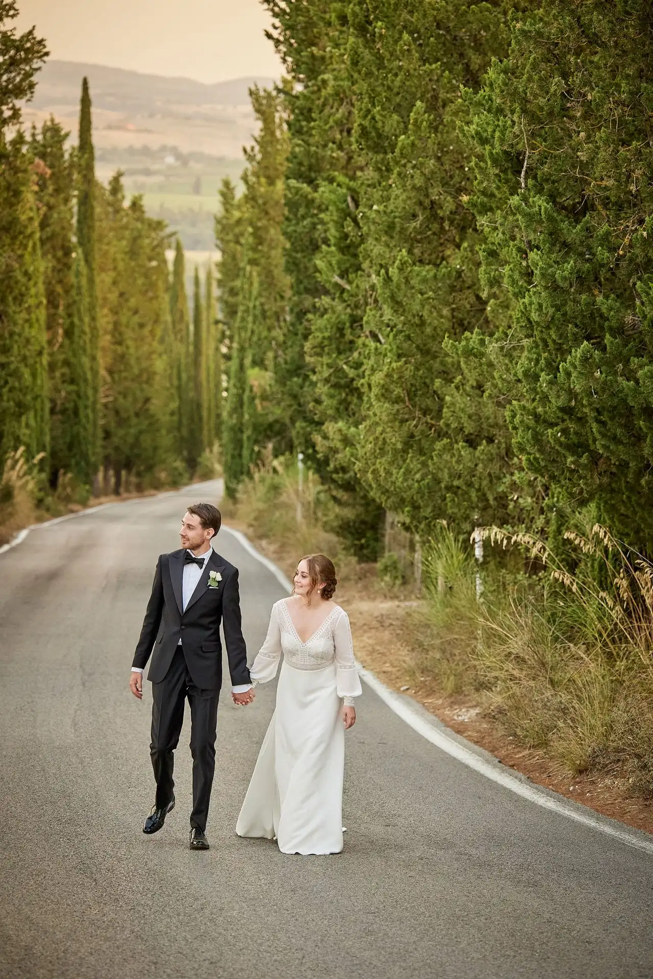 intimate vineyard elopement