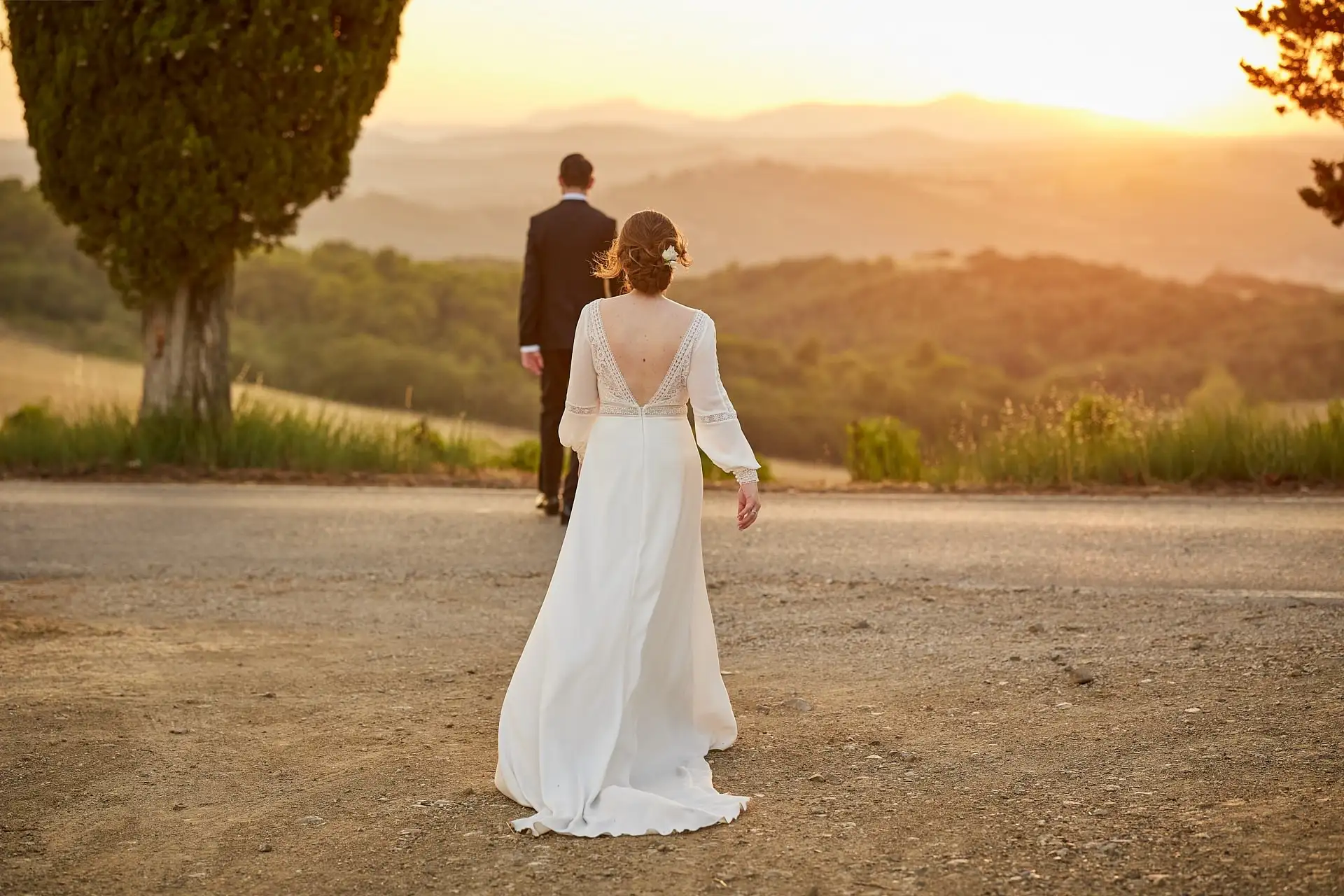 intimate vineyard elopement