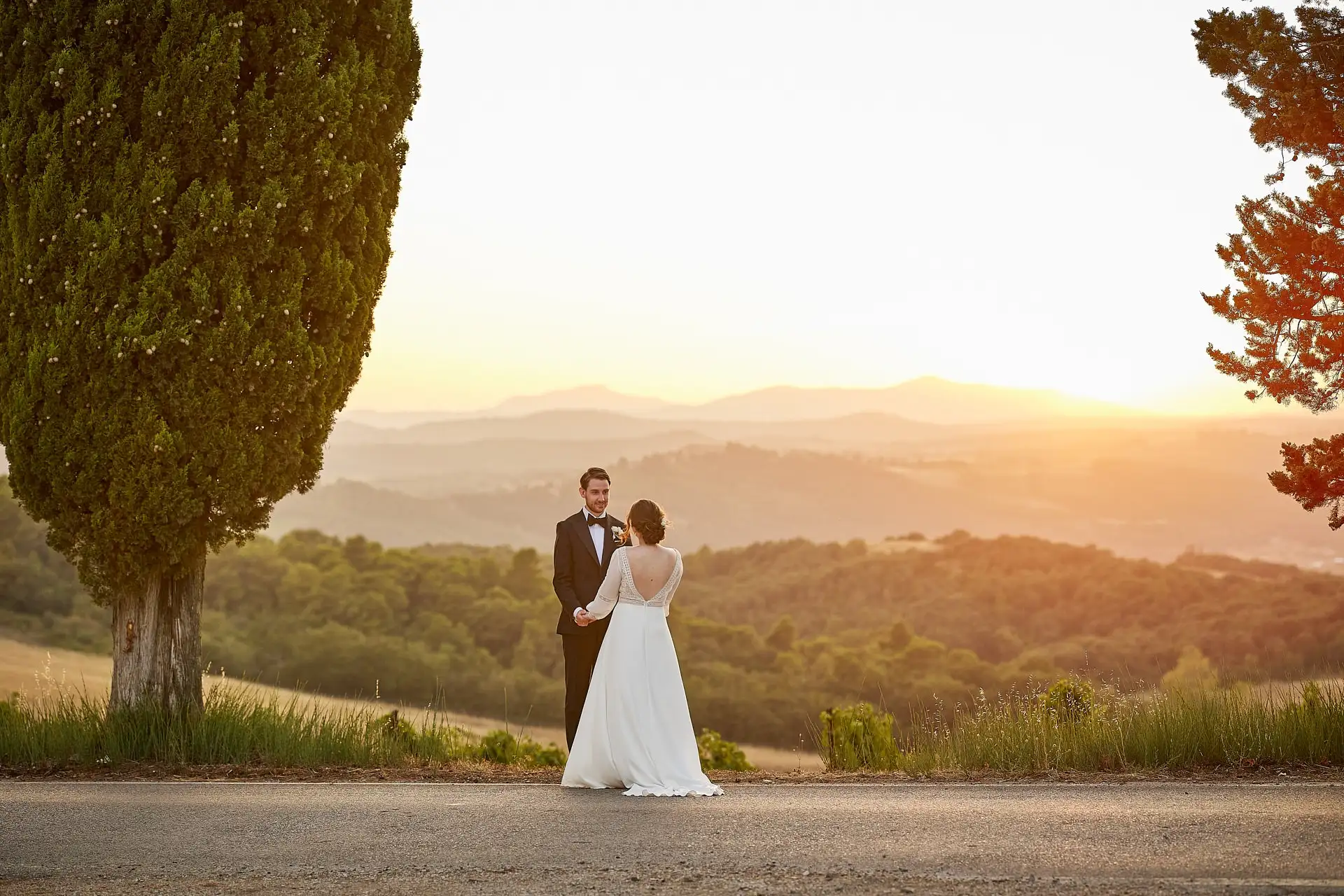 intimate vineyard elopement