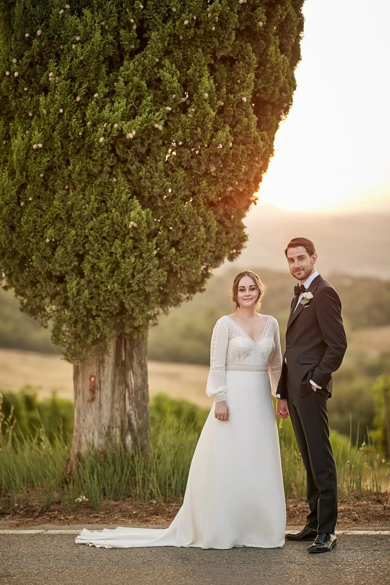 intimate vineyard elopement