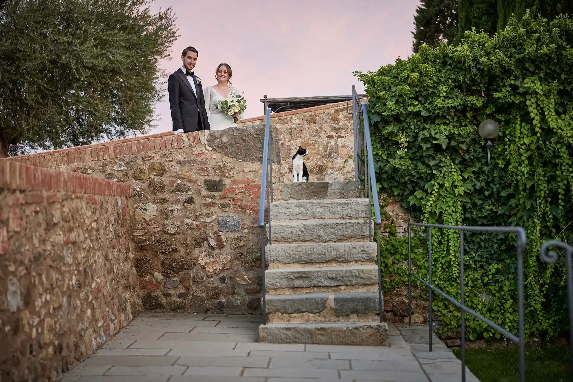 intimate vineyard elopement
