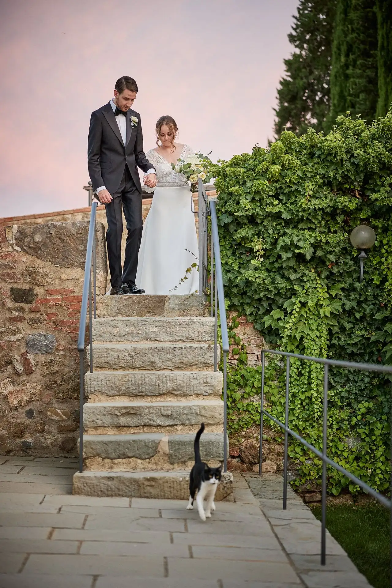 intimate vineyard elopement