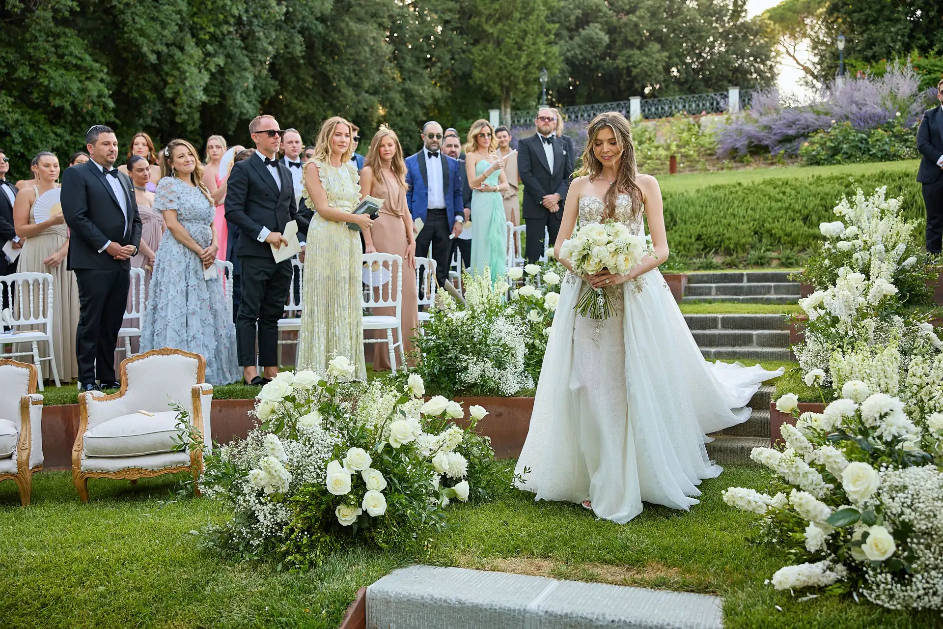 elegant jewish wedding in tuscany