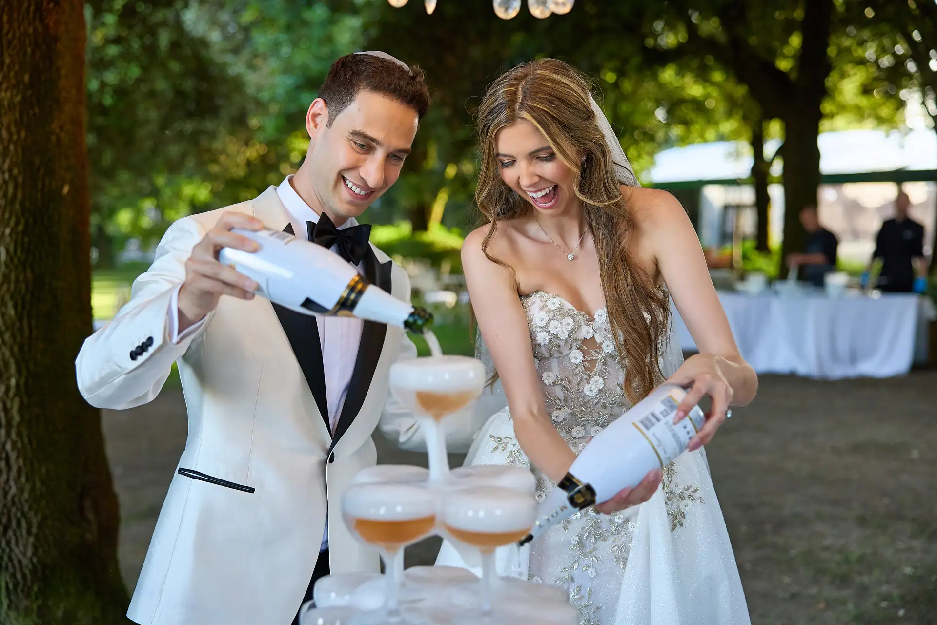 elegant jewish wedding in tuscany