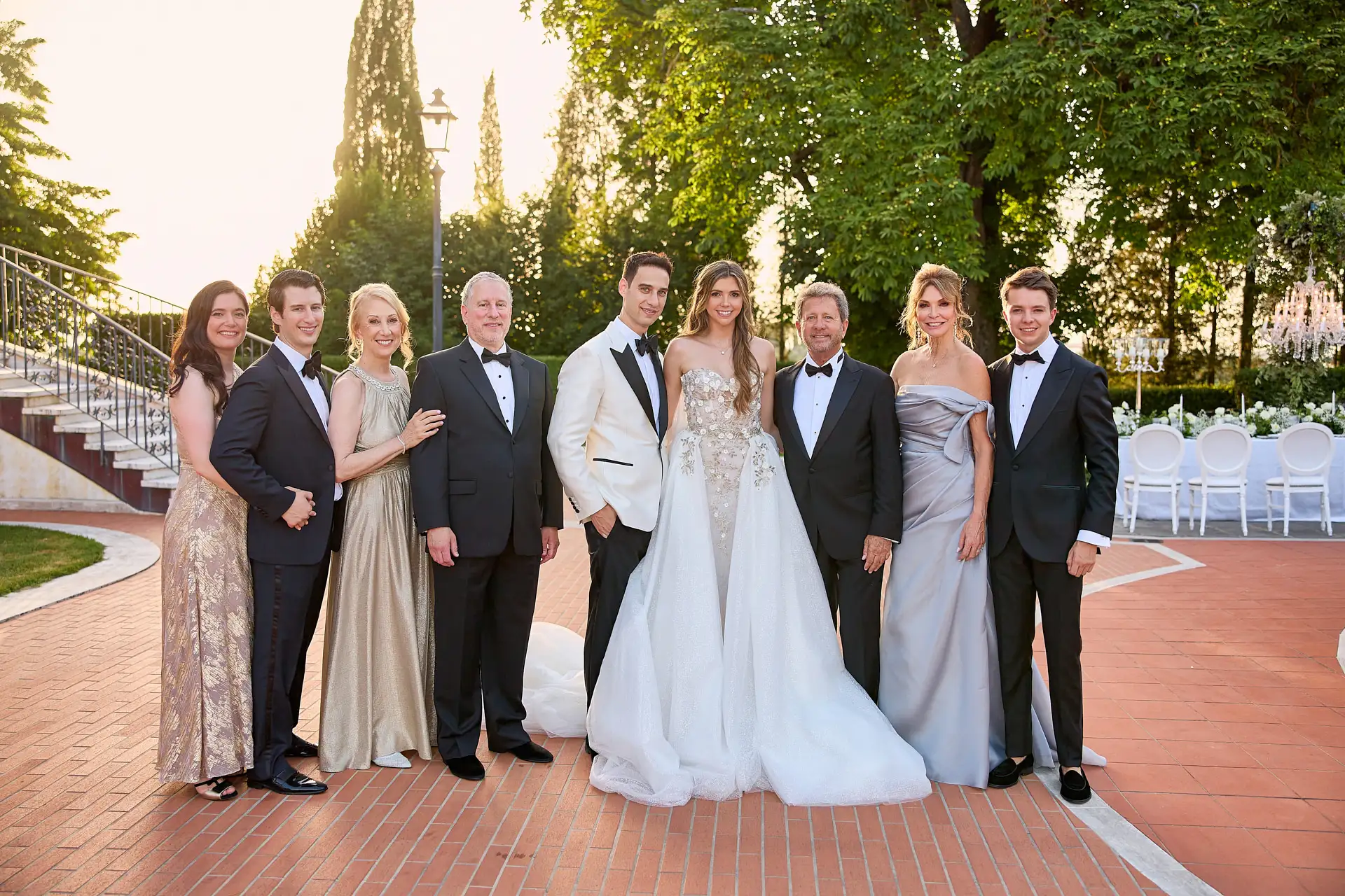elegant jewish wedding in tuscany