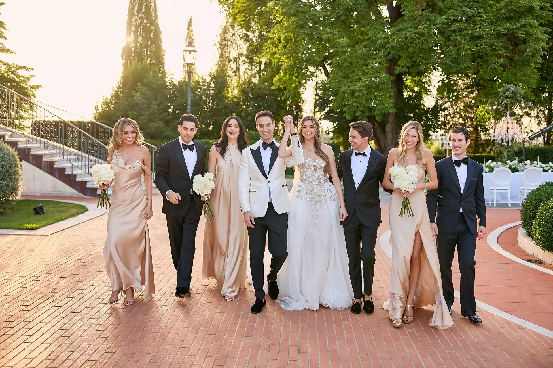 elegant jewish wedding in tuscany