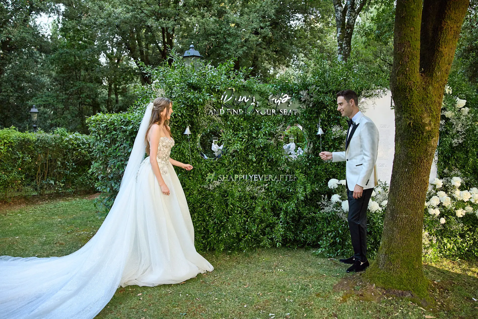 elegant jewish wedding in tuscany
