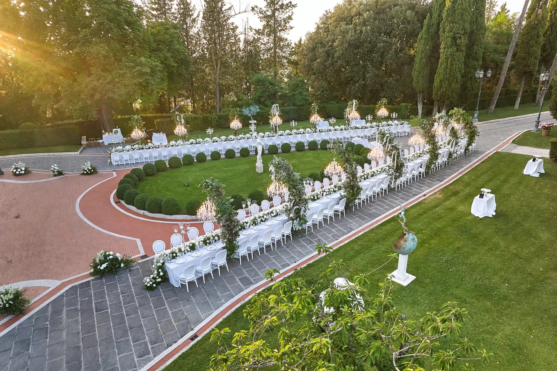 elegant jewish wedding in tuscany