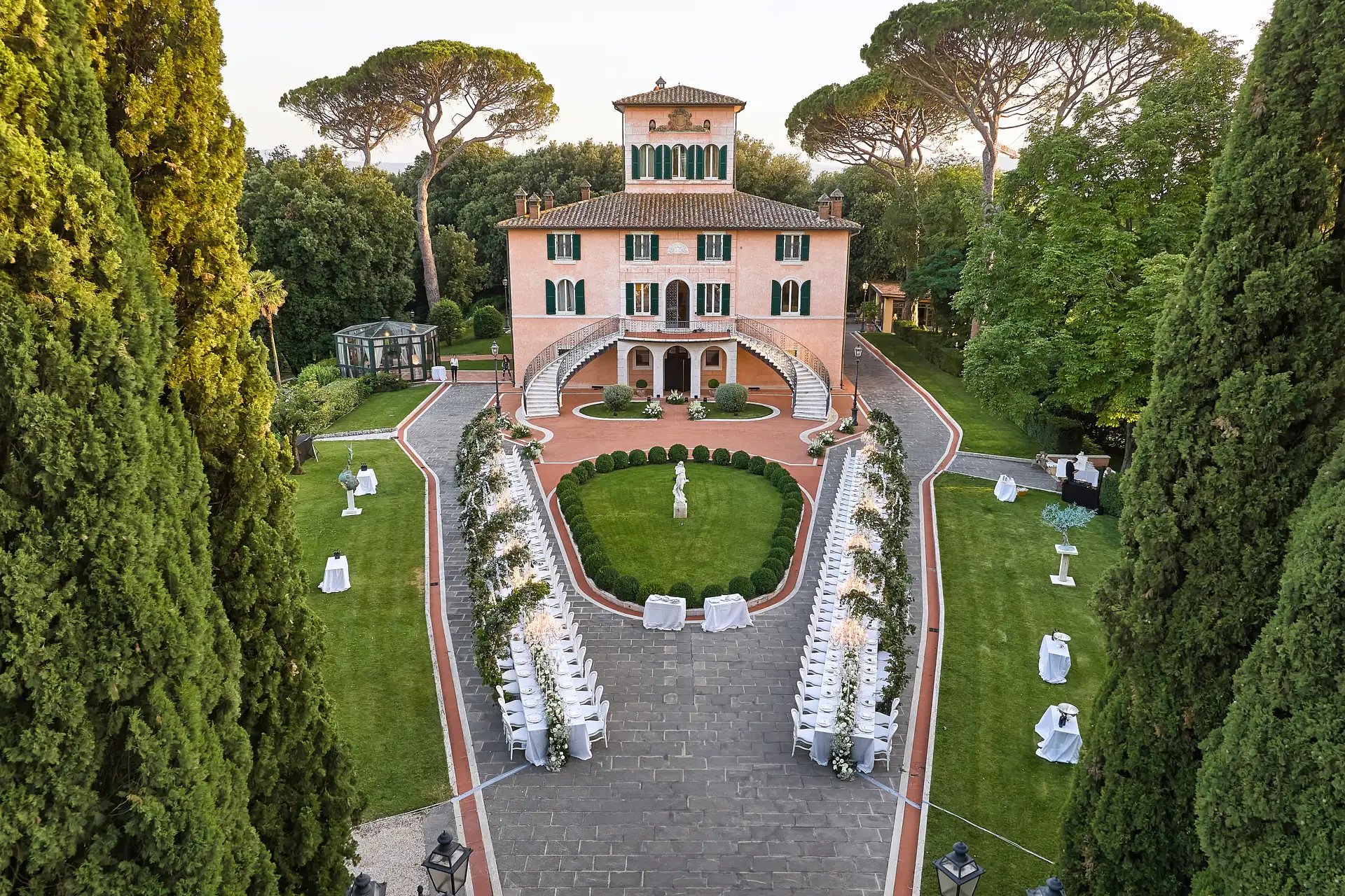 elegant jewish wedding in tuscany