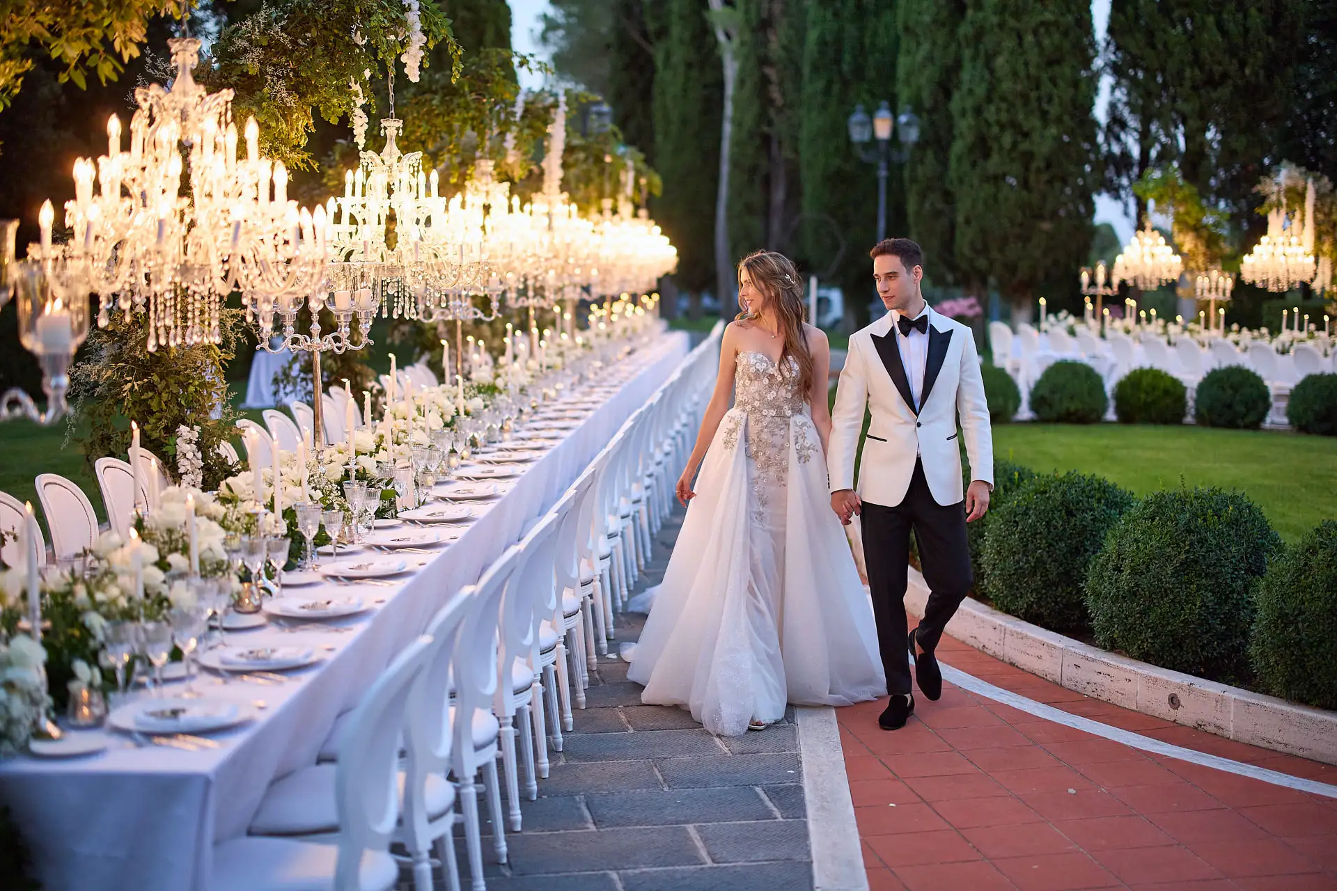 elegant jewish wedding in tuscany