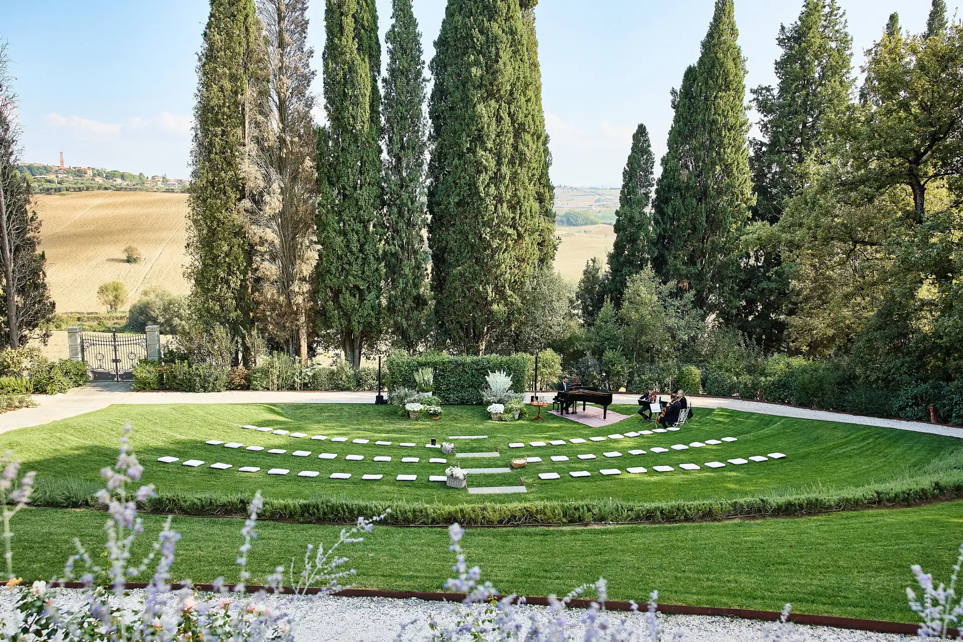 fall wedding at villa valentini bonaparte