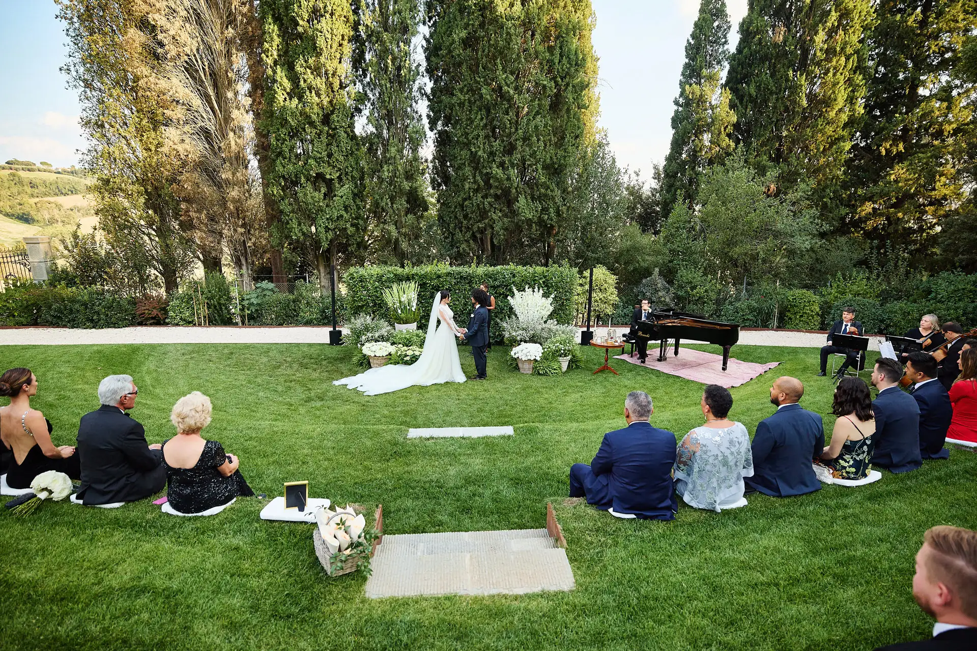 fall wedding at villa valentini bonaparte