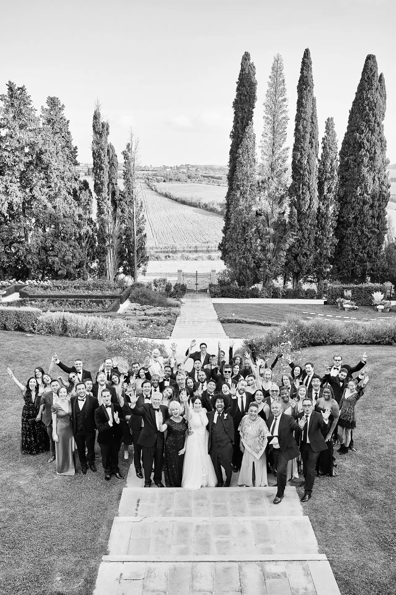 fall wedding at villa valentini bonaparte
