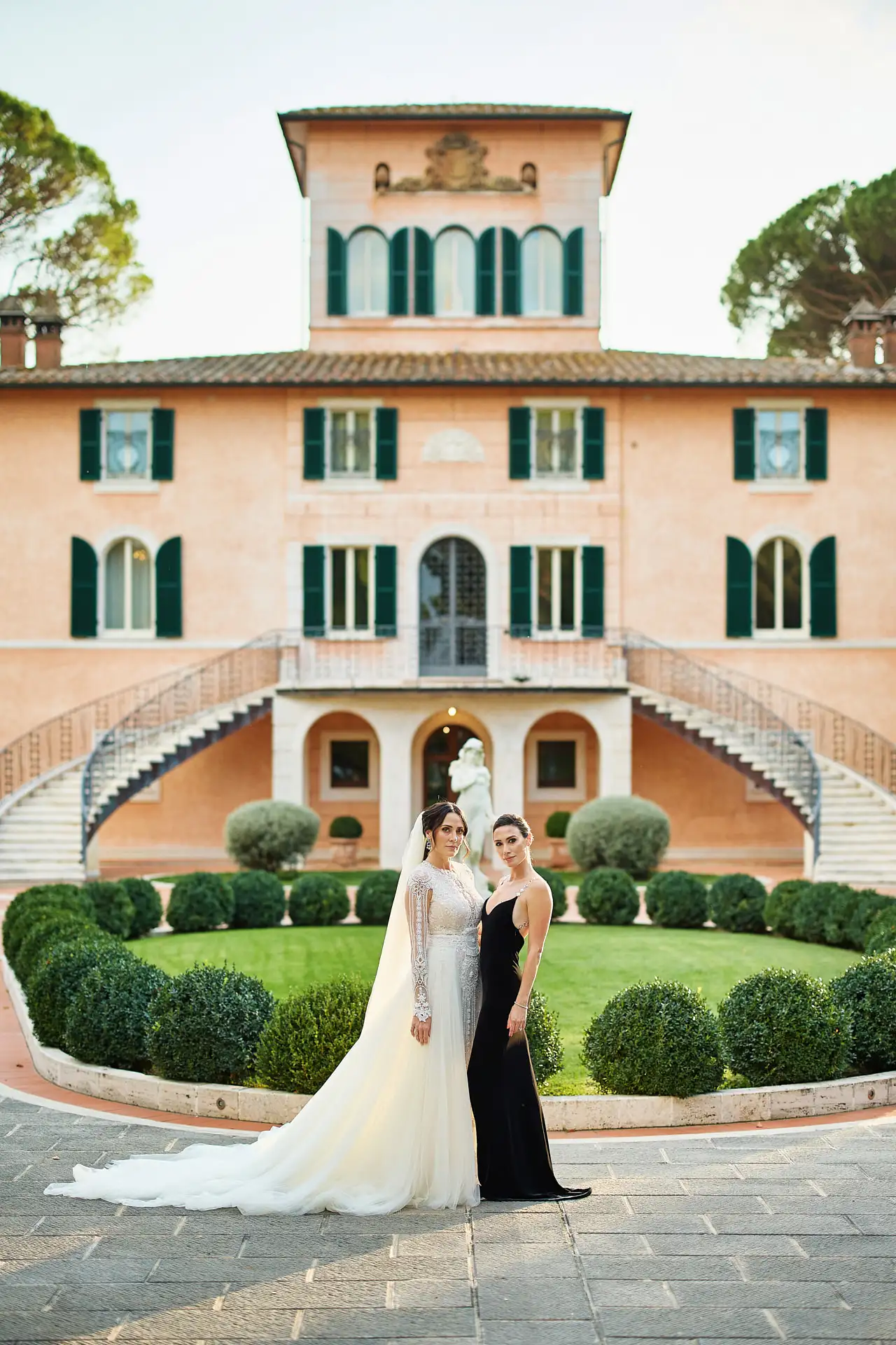 fall wedding at villa valentini bonaparte