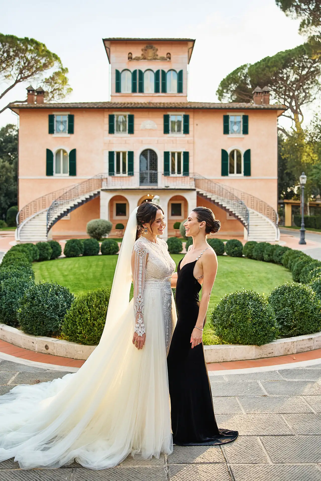 fall wedding at villa valentini bonaparte