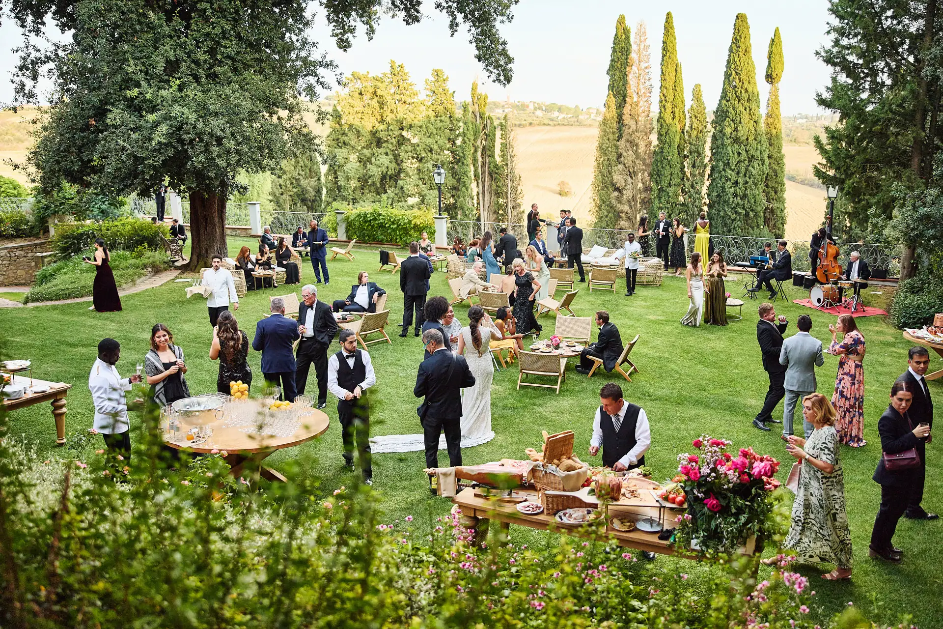 fall wedding at villa valentini bonaparte