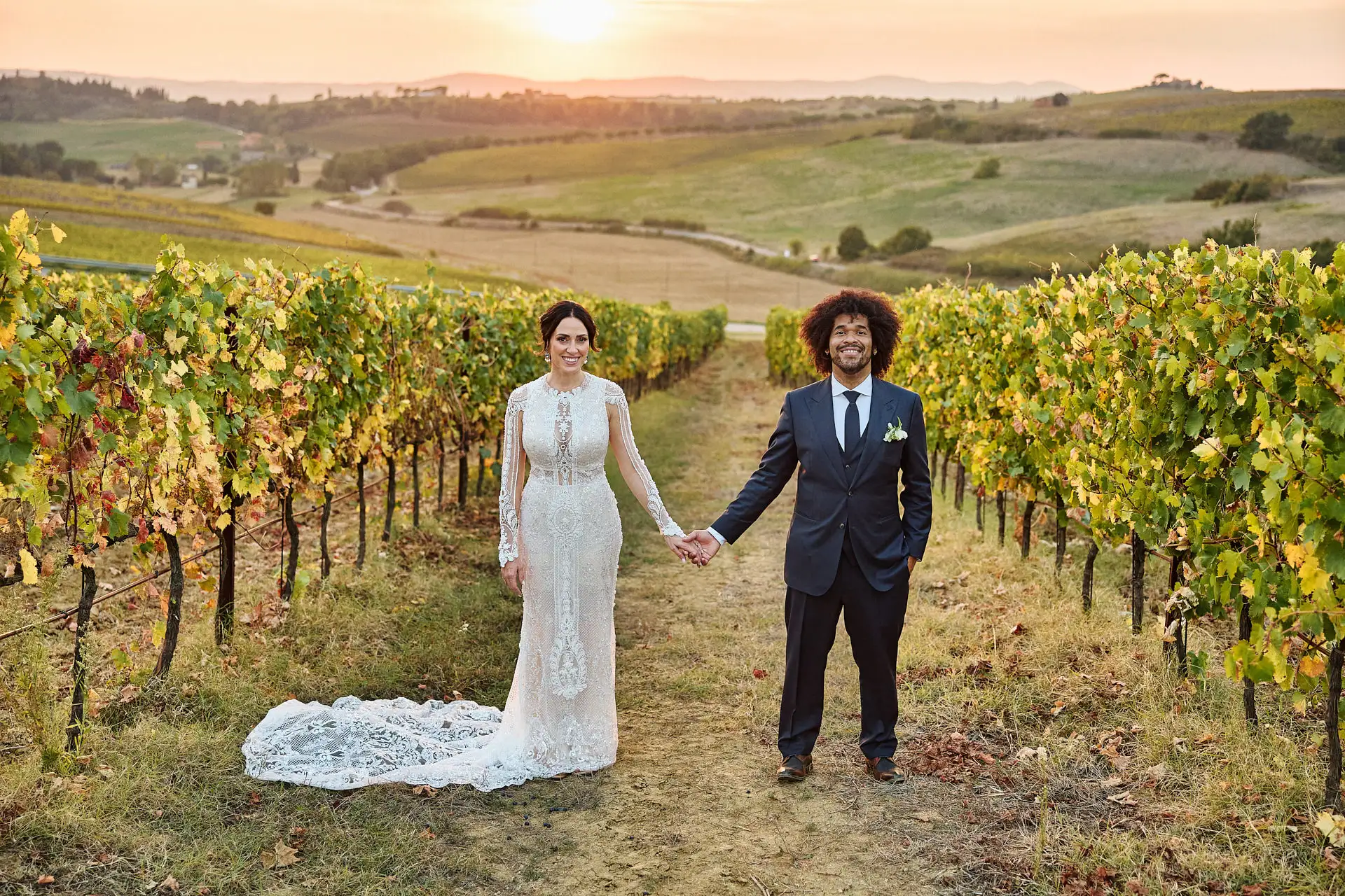 fall wedding at villa valentini bonaparte