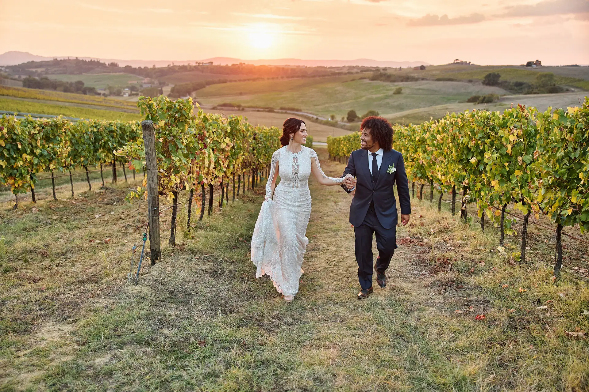 fall wedding at villa valentini bonaparte