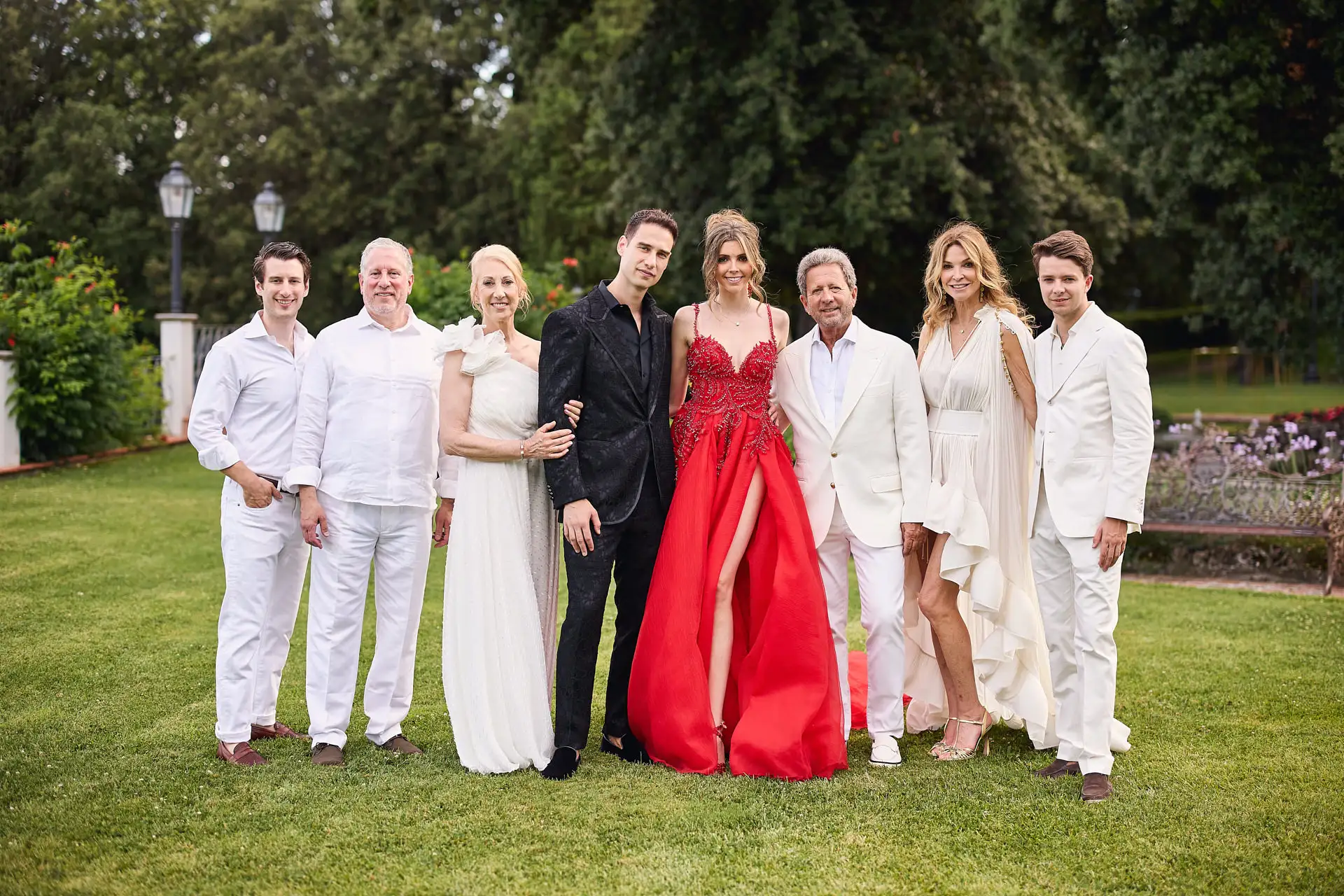 lavish welcome event villa valentini bonaparte