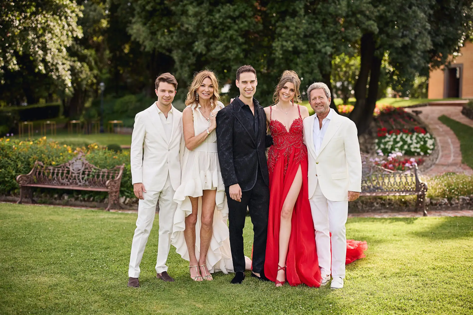 lavish welcome event villa valentini bonaparte
